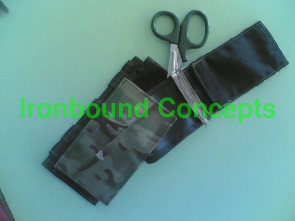 trauma shears-scissors pocket-sheath with magazine pouch