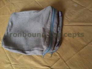 USB discreet bag overall view closed