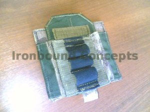 Shotgun pouch [with] loadable integrated tray, SPLIT